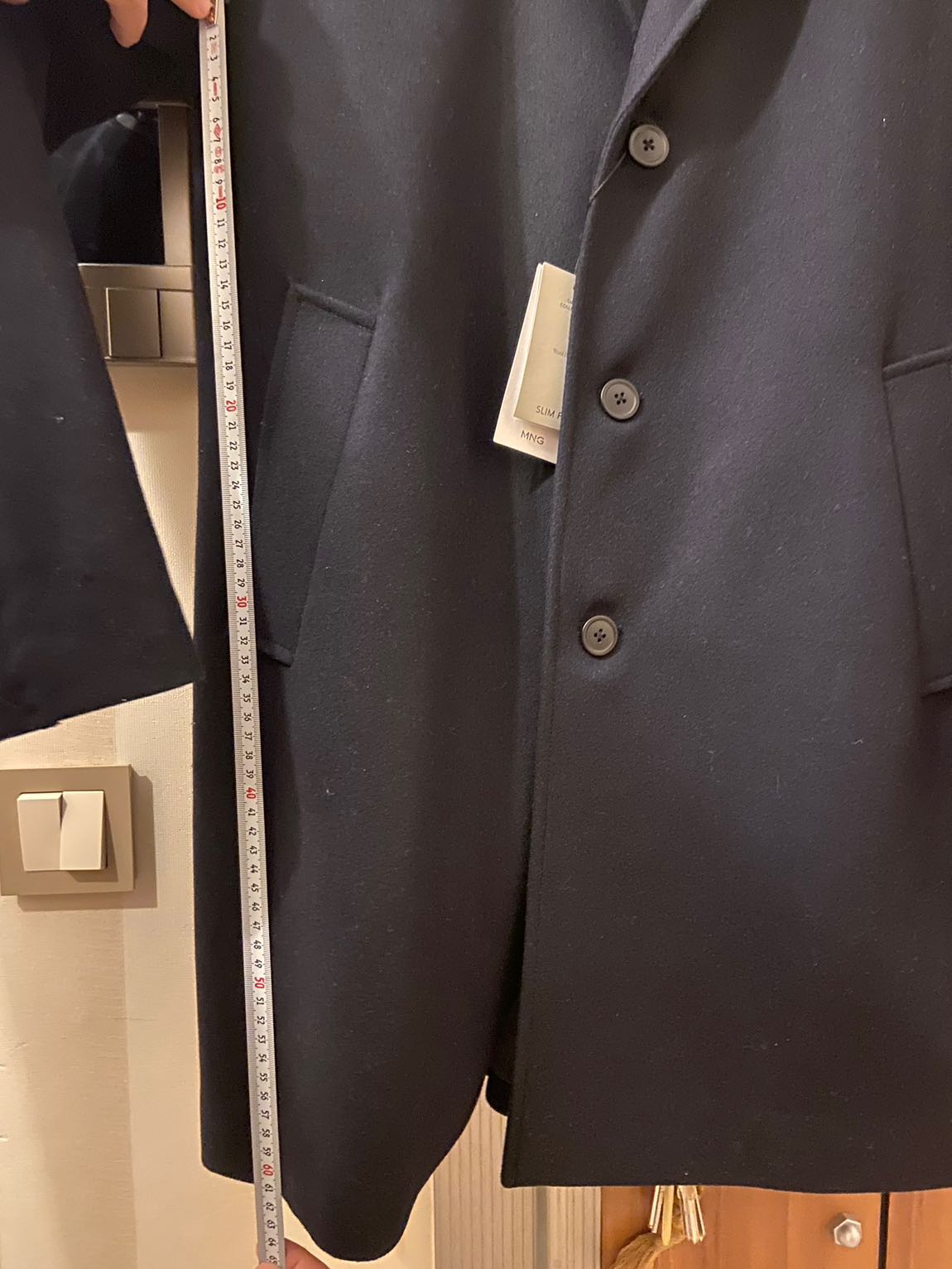 #Mango erkek yün kaşe (%57 yün) — görsel 7/8