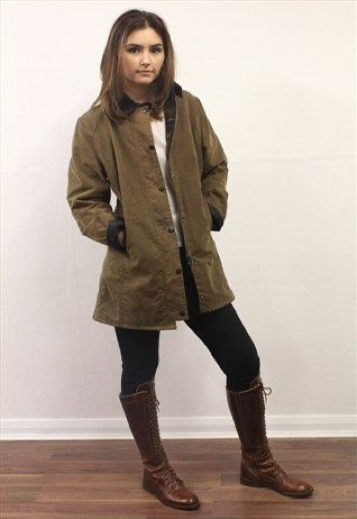Barbour wax new market jacket — görsel 8/9