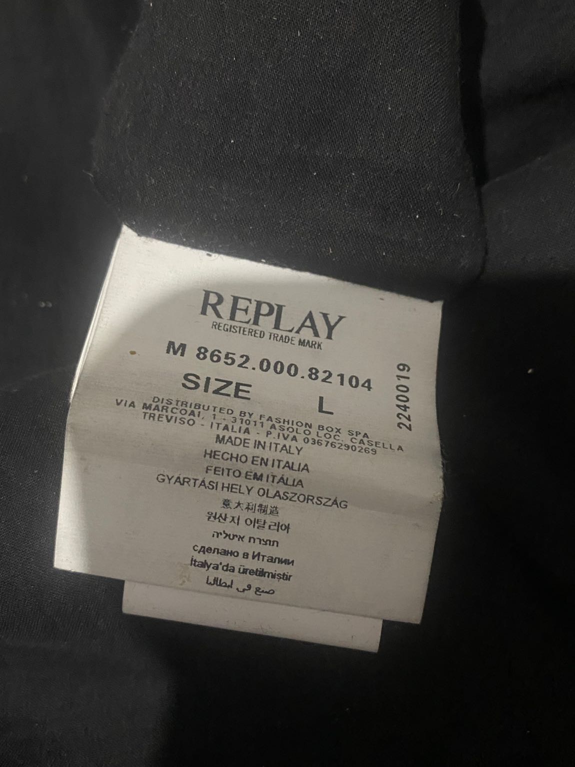 Replay deri ceket — görsel 6/8