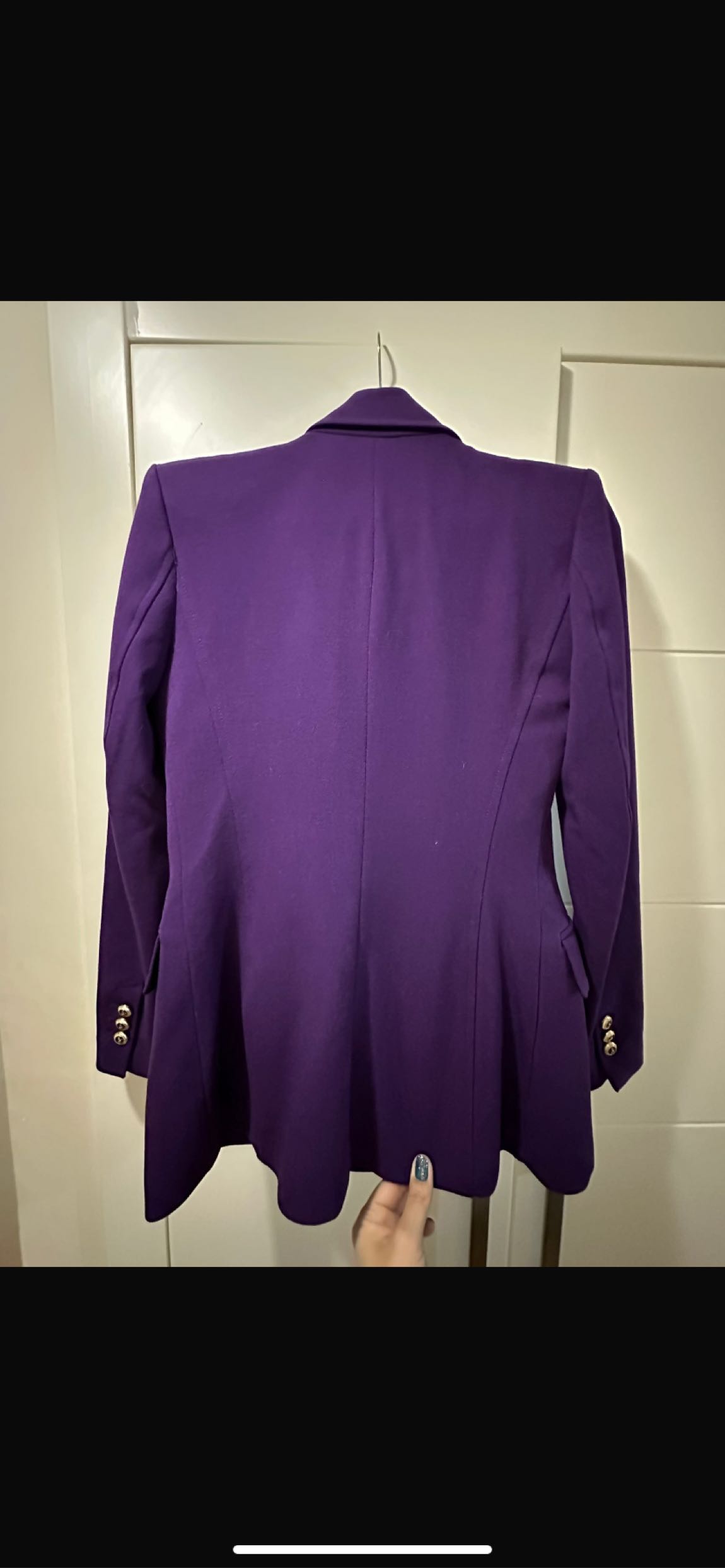 Zara xs mor takım elbise — görsel 7/8