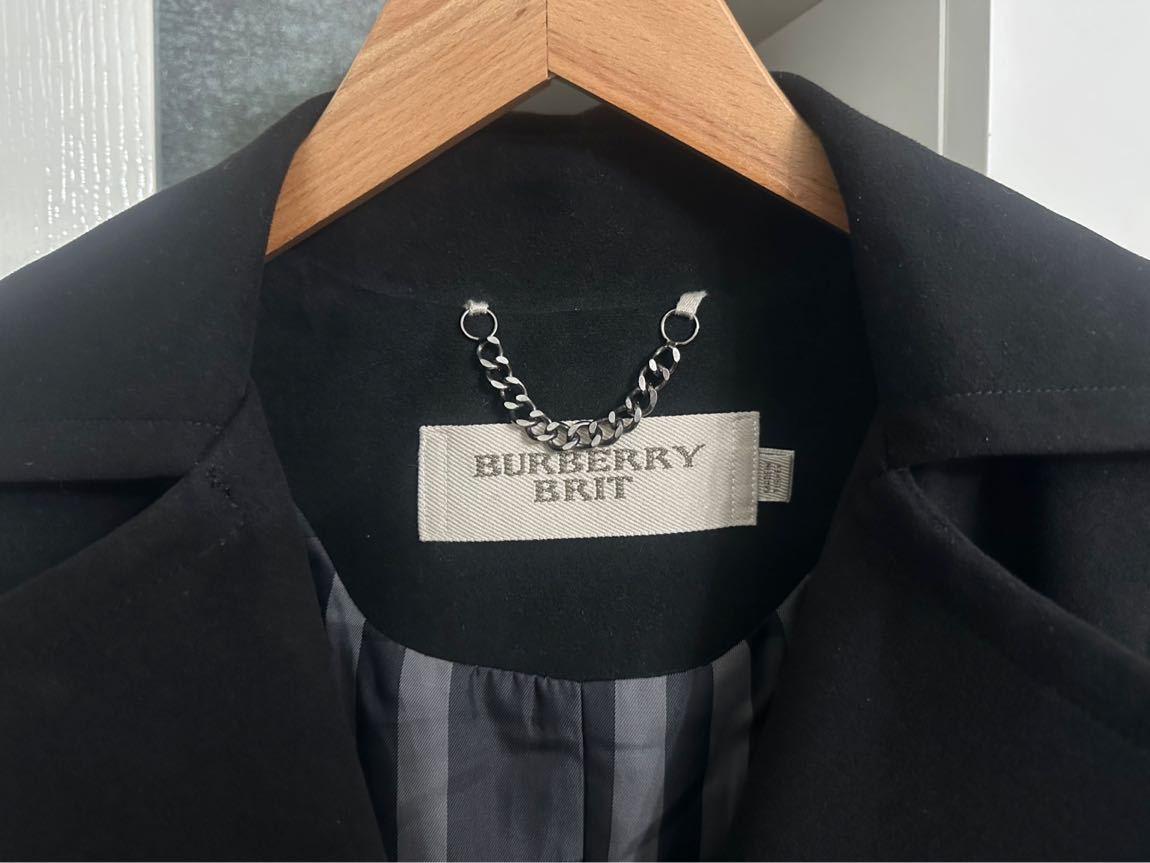 BURBERRY BRIT Siyah Kadın Kaban — görsel 6/9