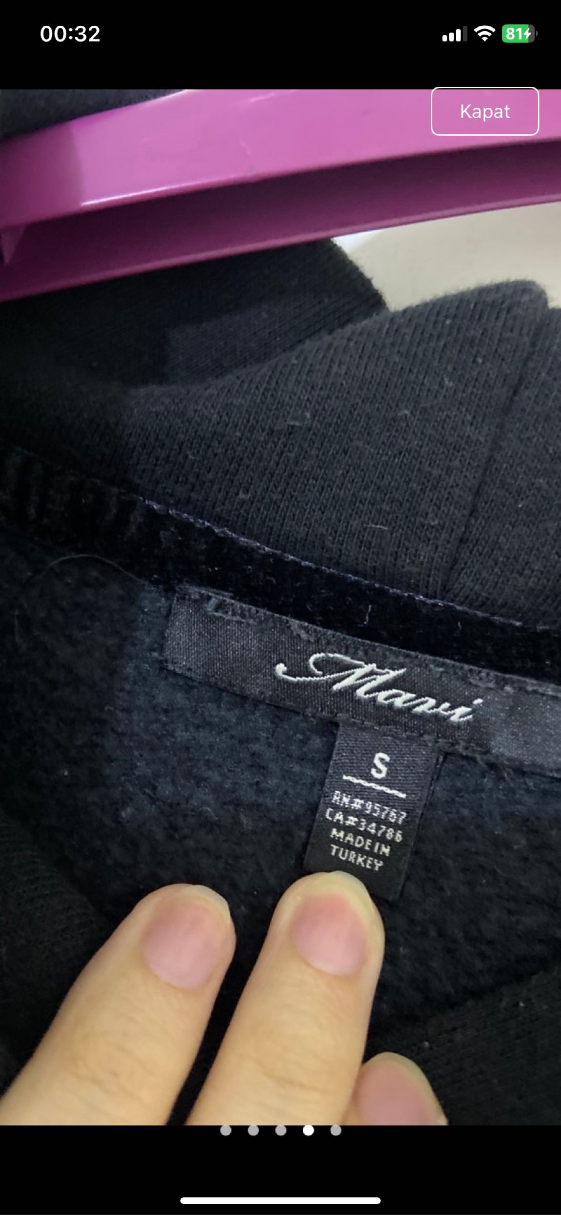 Kapüşonlu SweatshirtMidi — görsel 4/4