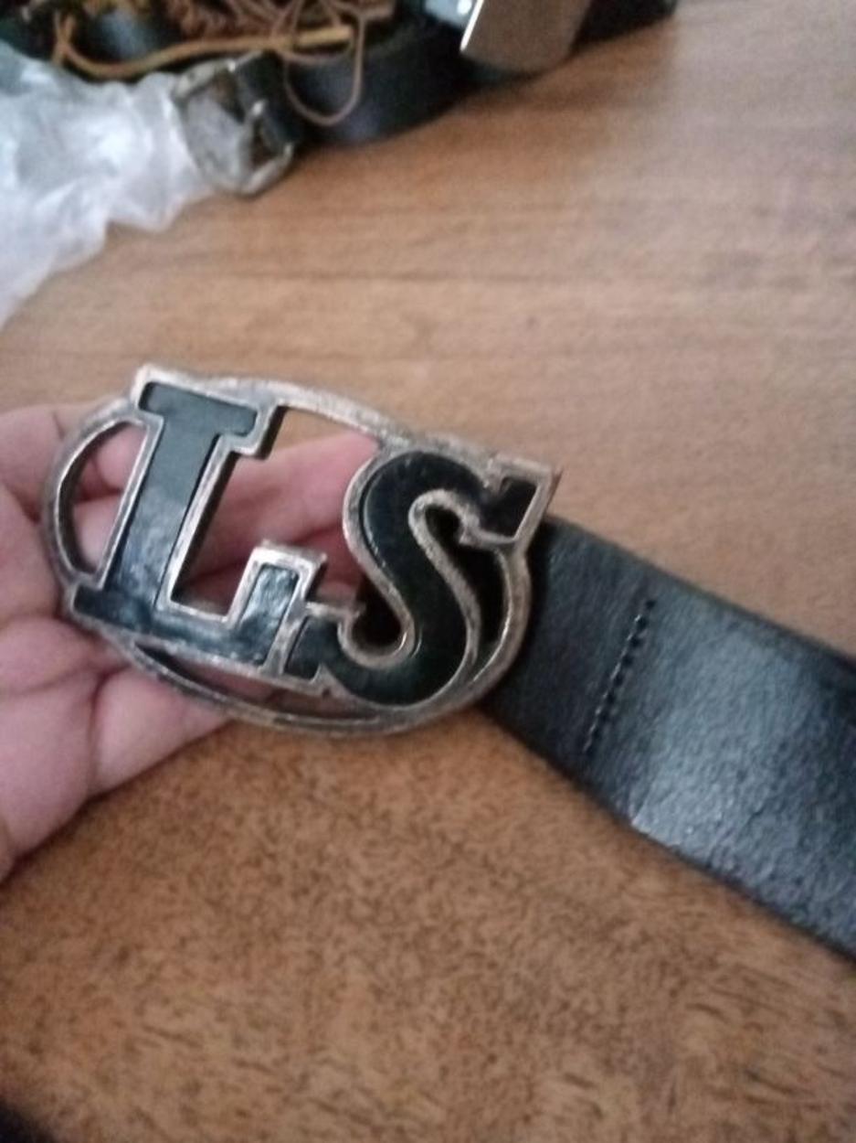 Levi's marka deri erkek kemeri — görsel 7/8