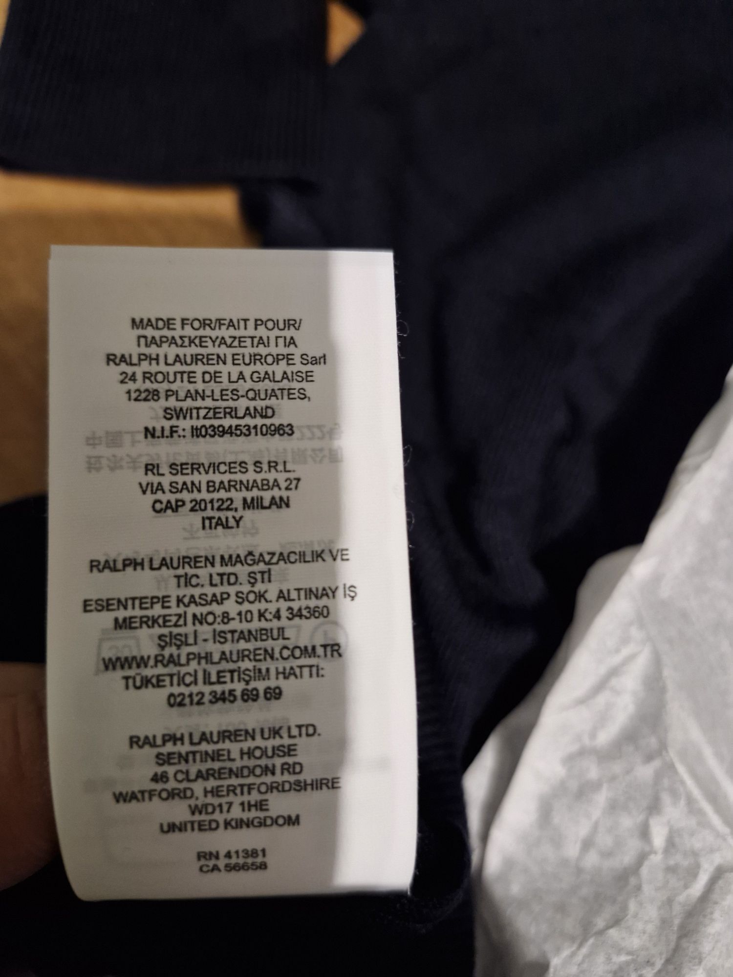 RALPH LAUREN TRIKO KAZAK👌 (small/xs) — görsel 7/7