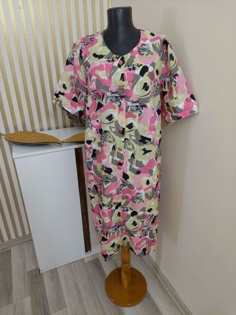 Vintage 80's nostalji elbise 🎁59-107 — görsel 4/8