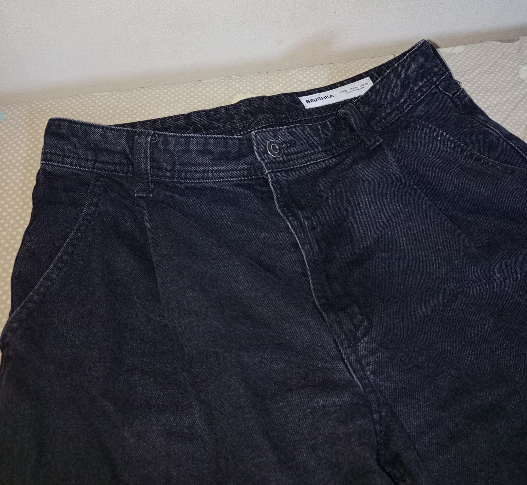 Bershka Siyah Erkek Jeans — görsel 3/4