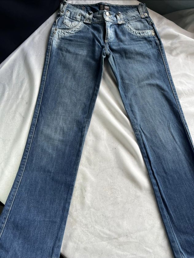 DÜŞÜK BEL LOFT ESKİTME EFEKTLİ JEAN — görsel 4/7