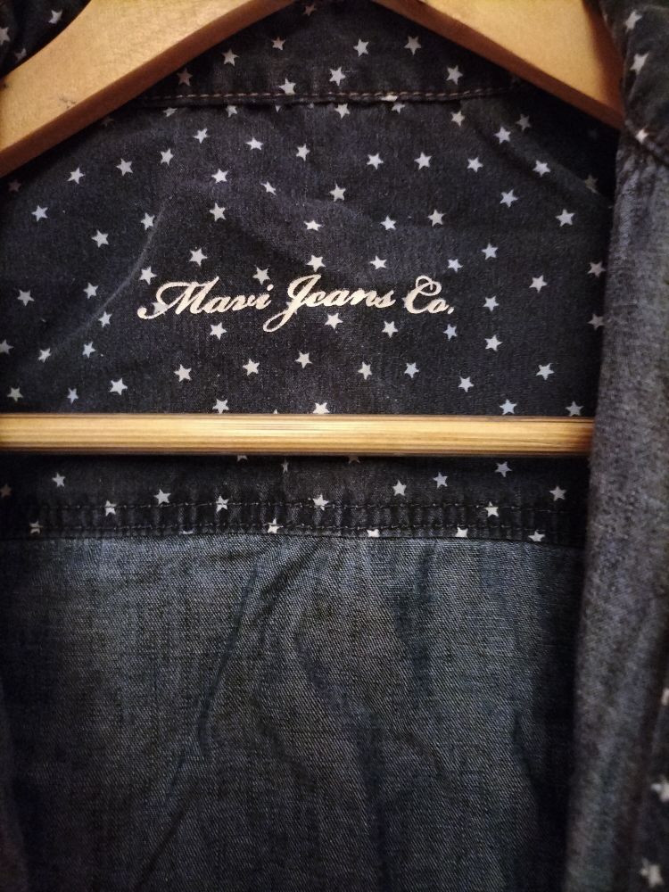 Mavi Jeans kot gömlek — görsel 3/8