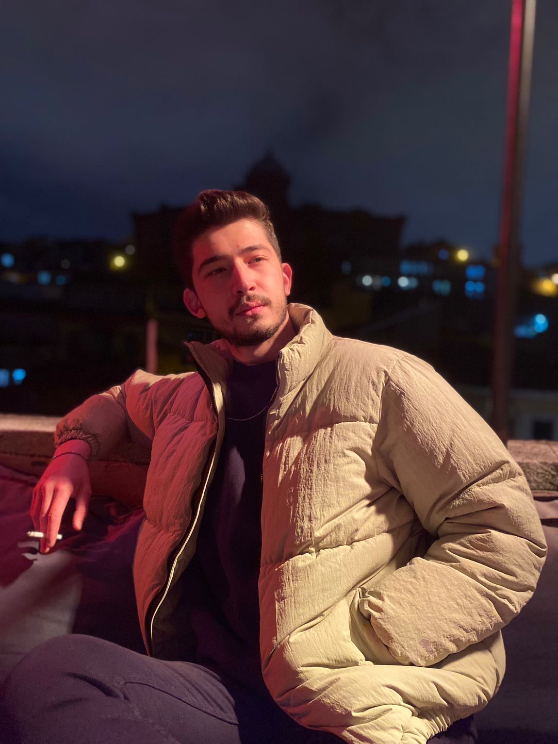 Pull &Bear Erkek Mont — görsel 4/5