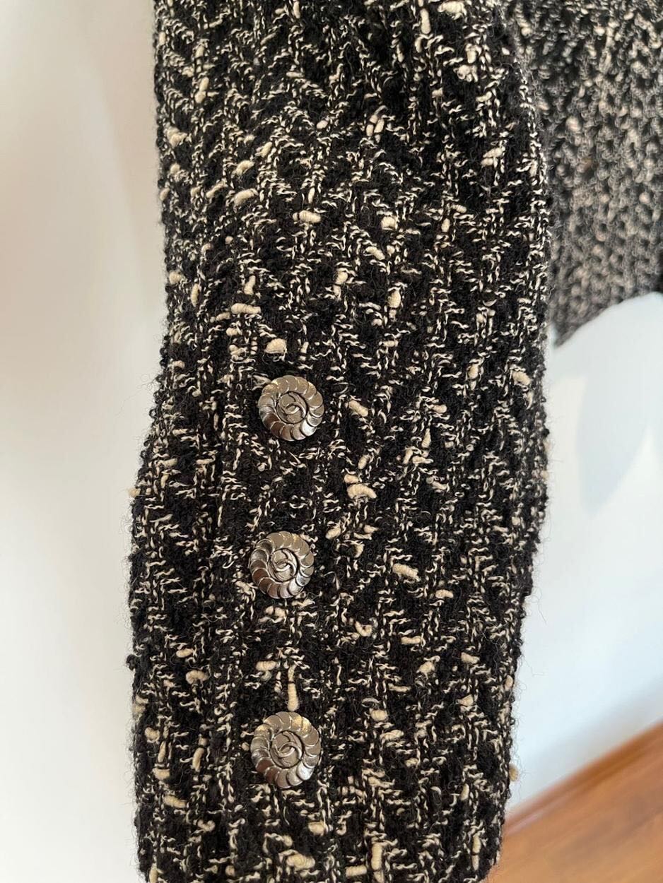 Chanel Boutique Vintage Tweed Ceket ORJ. — görsel 4/8