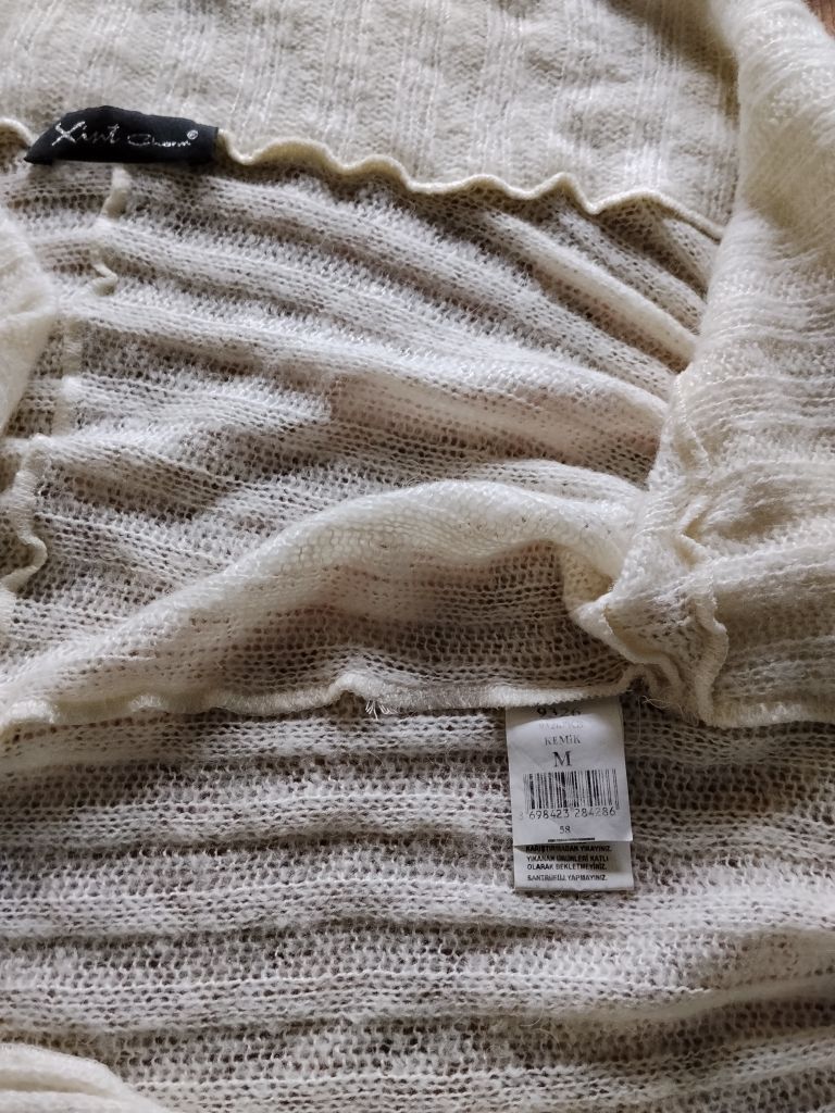 bağlamalı tarz crop triko — görsel 4/4