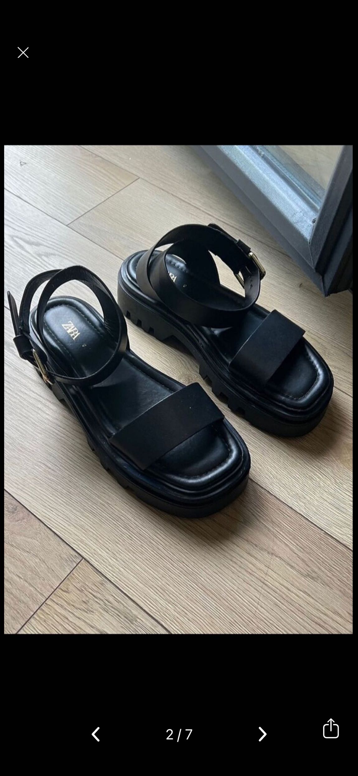 Zara sandalet — görsel 2/7