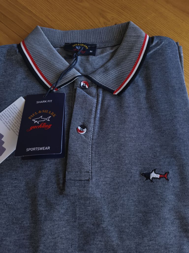 Paul & Shark Gri Polo Yaka T-Shirt — görsel 2/7