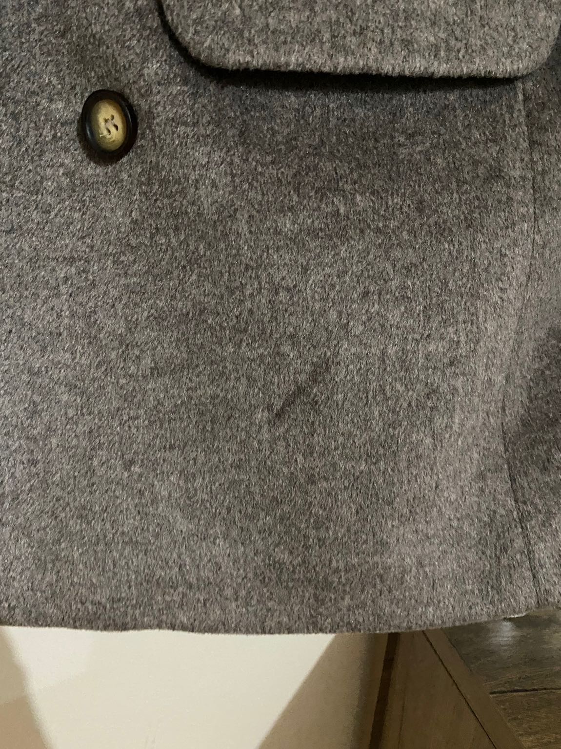 Kahverengi Kaşe Yün Kışlık Blazer — görsel 3/8