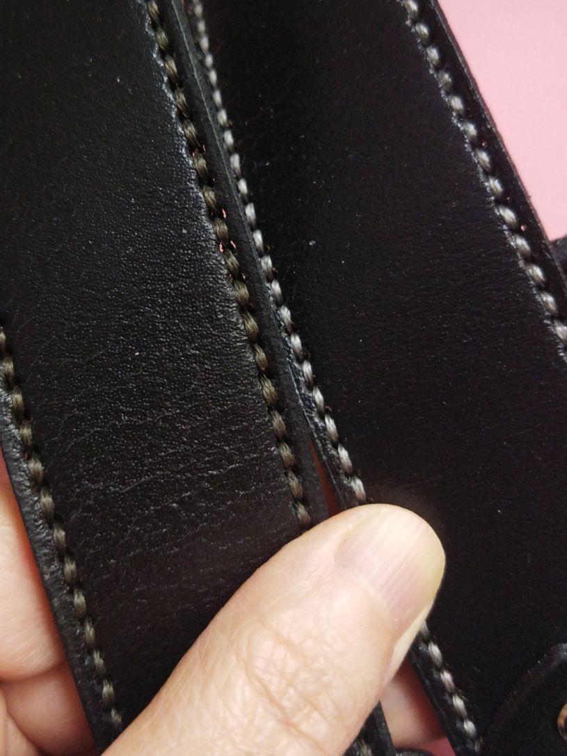LEVİ'S, GUCCİ orjinal tokalı deri kemer — görsel 3/5
