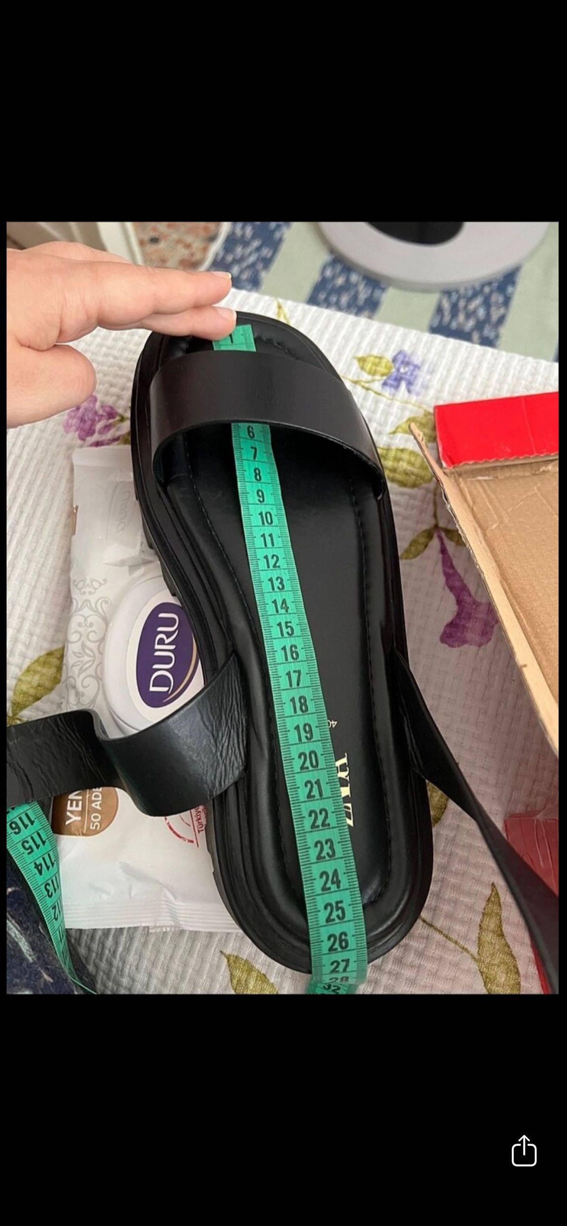Zara sandalet — görsel 6/7