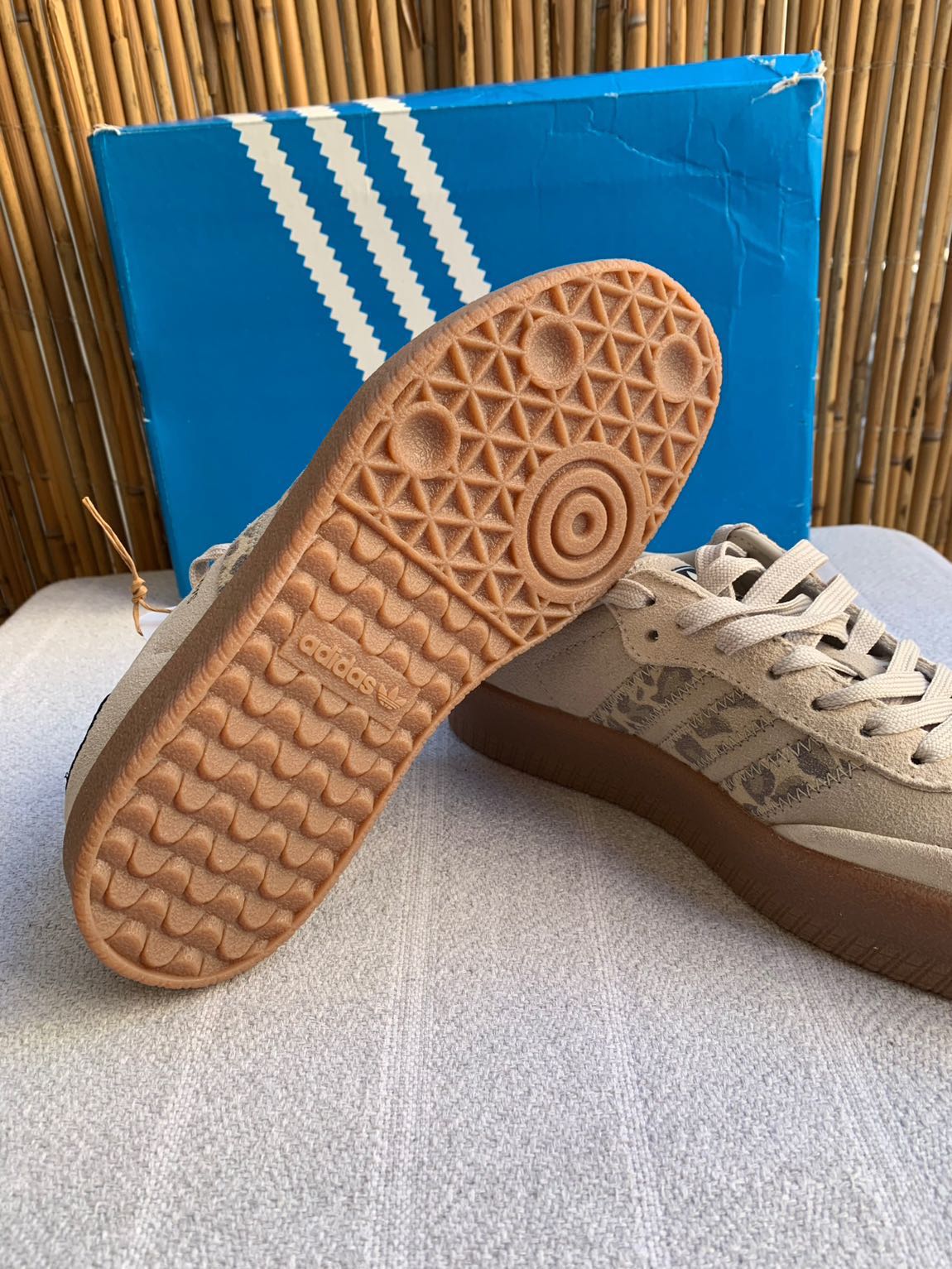 Adidas Sambae Leopard Off White — görsel 6/6