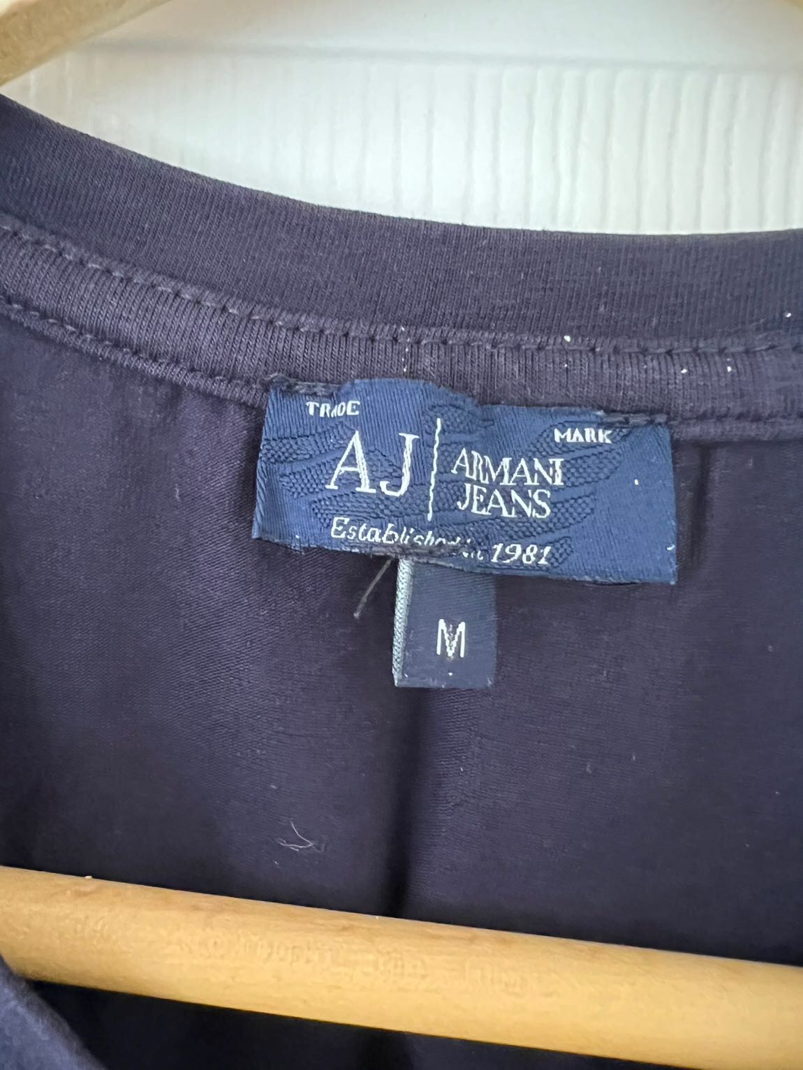 Armani erkek tshirt lacivert — görsel 5/8