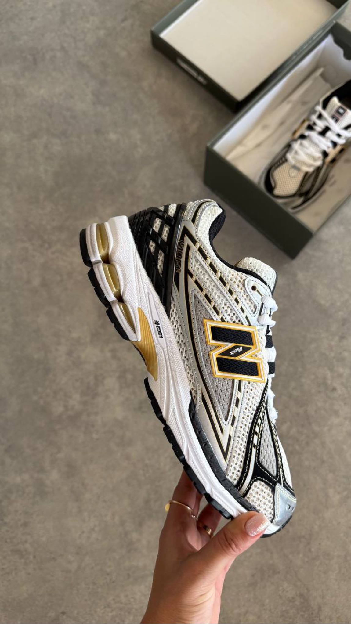 New Balance 1906A Black Silver unisex — görsel 7/8
