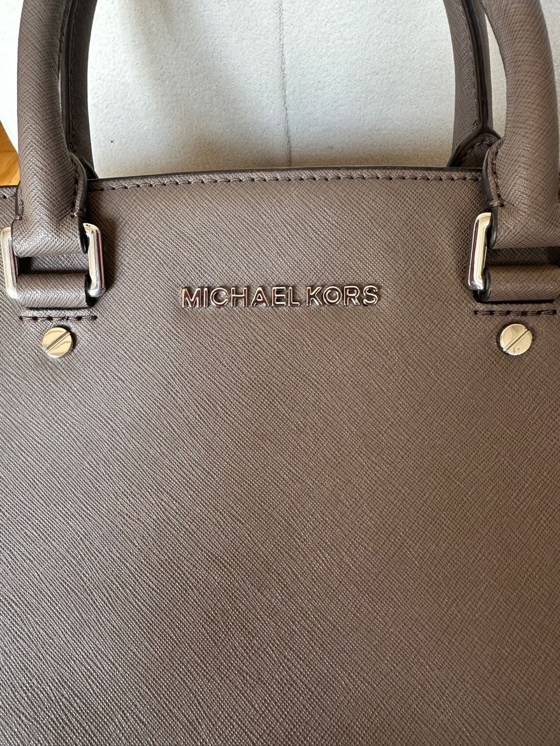 Michael Kors Deri Kadın Çantası Vizon — görsel 2/4