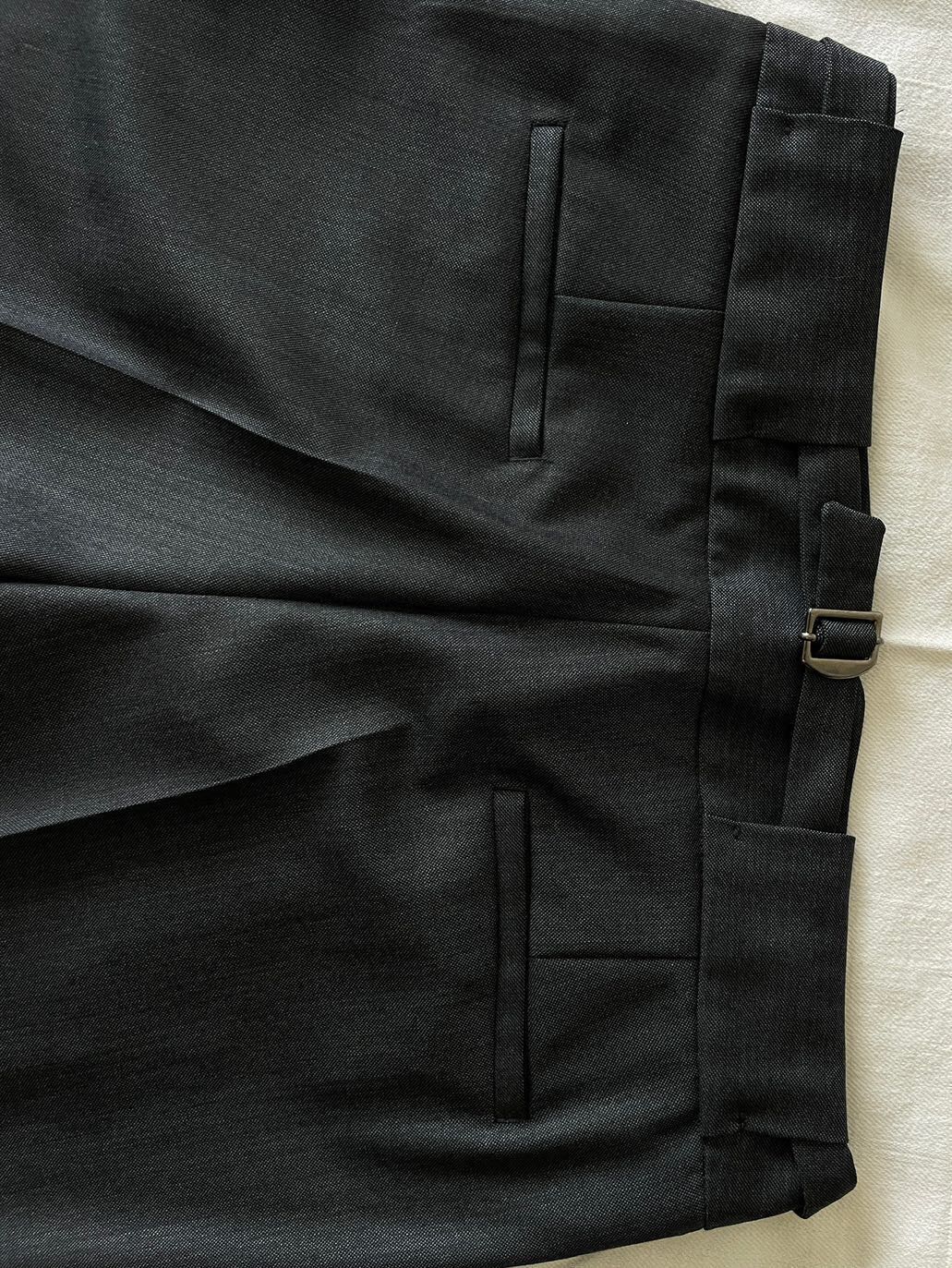 Massimo Dutti Gri Pantolon 36 — görsel 5/8