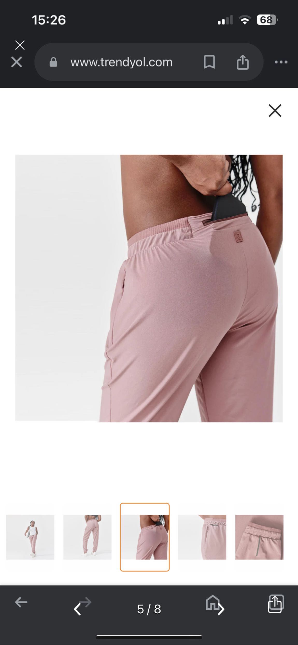 Tensel fitness koşu pantalon esofman — görsel 3/6