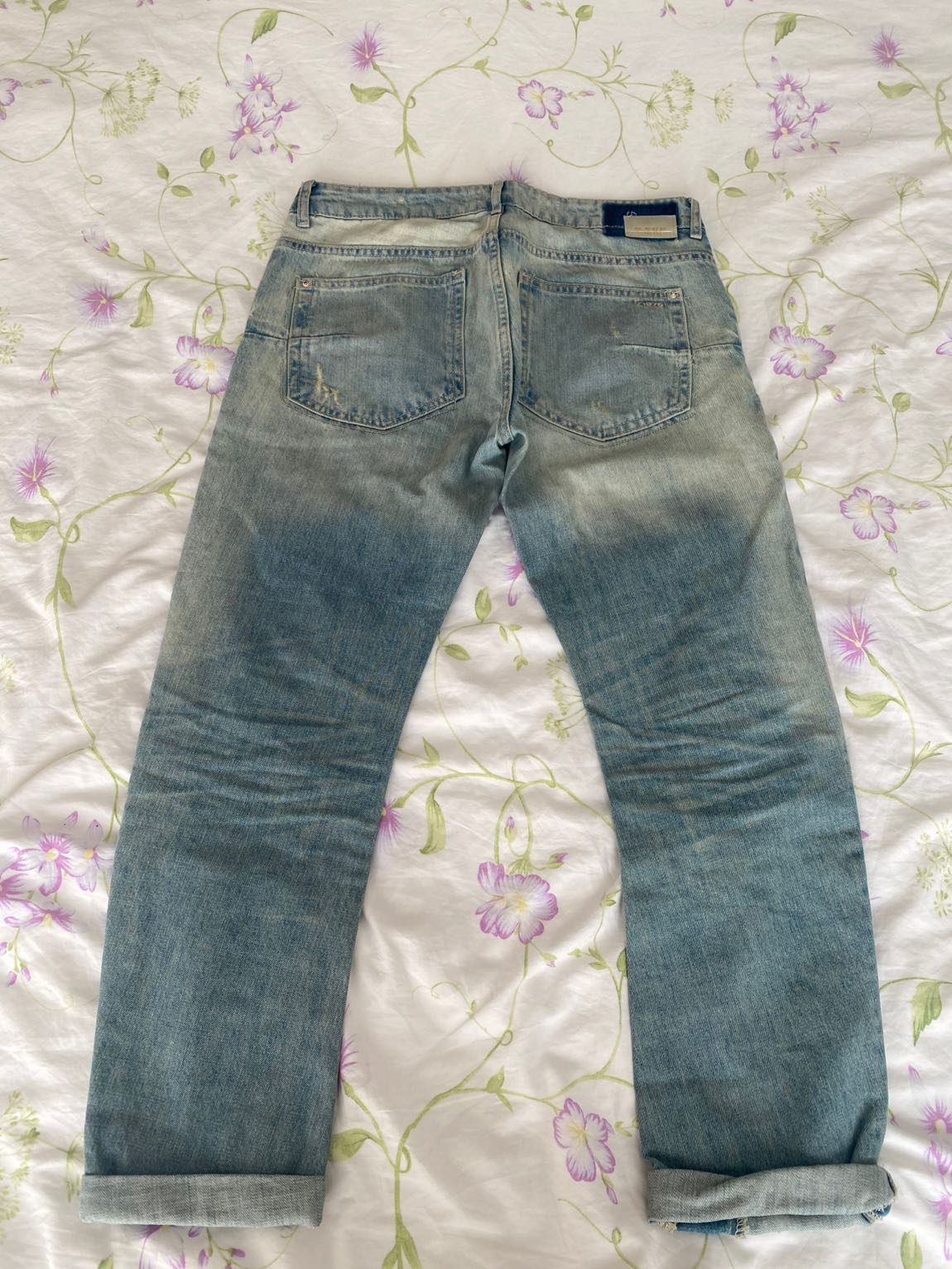 Zara boyfriend yırtık jean — görsel 3/3
