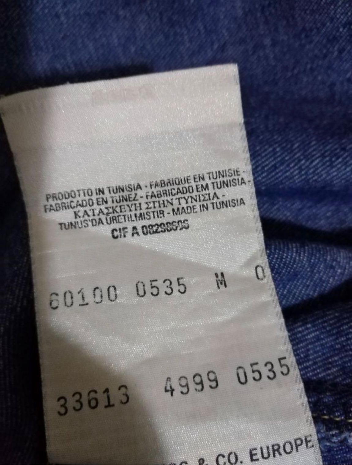 Levi's Engineered Kot Gömlek Mavi Erkek — görsel 5/6