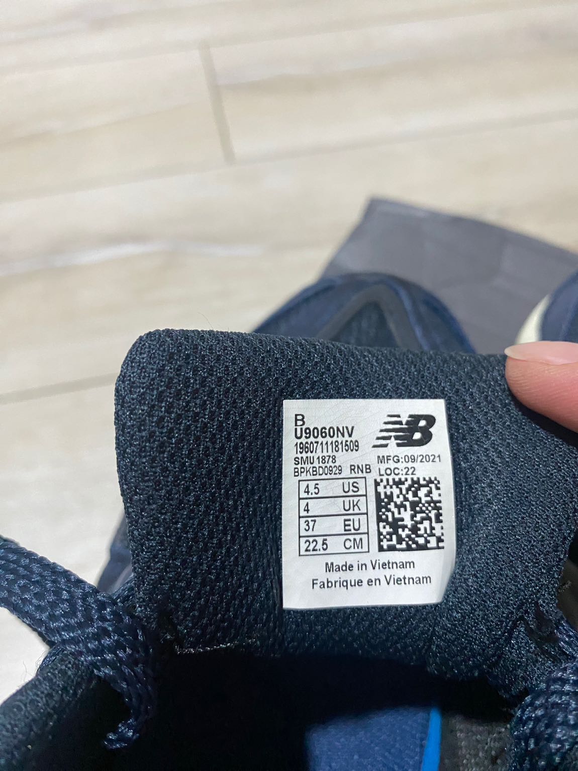 New Balance Lacivert 9060 — görsel 6/6