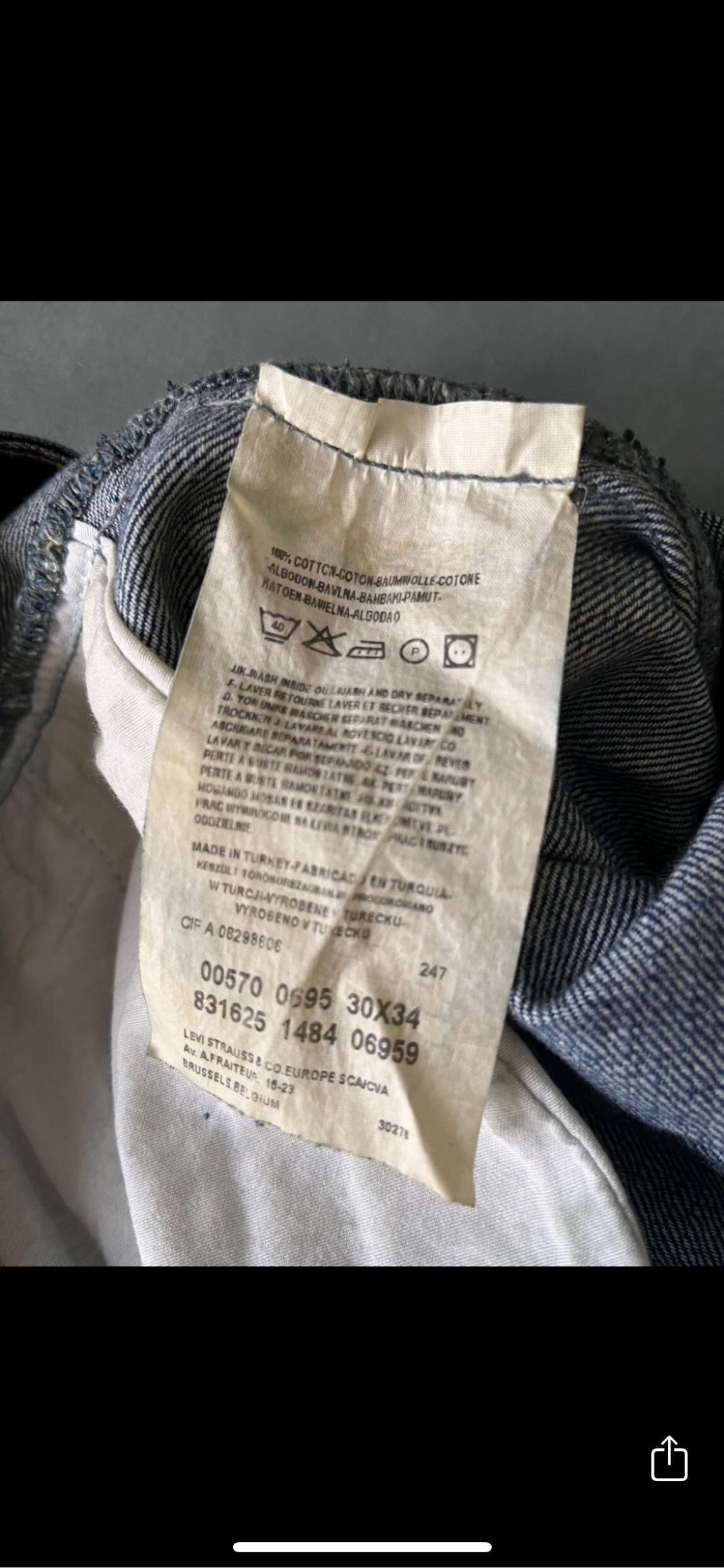 Levi’s 570 kadın kot pantolon — görsel 3/8
