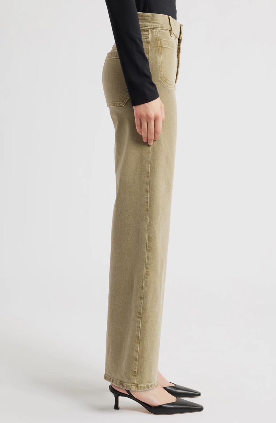 Frame Denim Le Slim Palazzo Cepli Jean — görsel 4/8