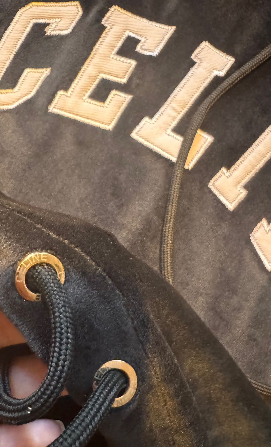 celine sweatshirt kadife — görsel 5/6
