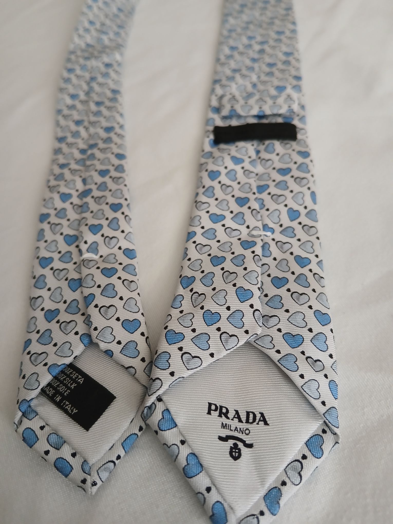 PRADA MİLANO ORJİNAL İTALYAN İNCE İPEK K — görsel 2/5