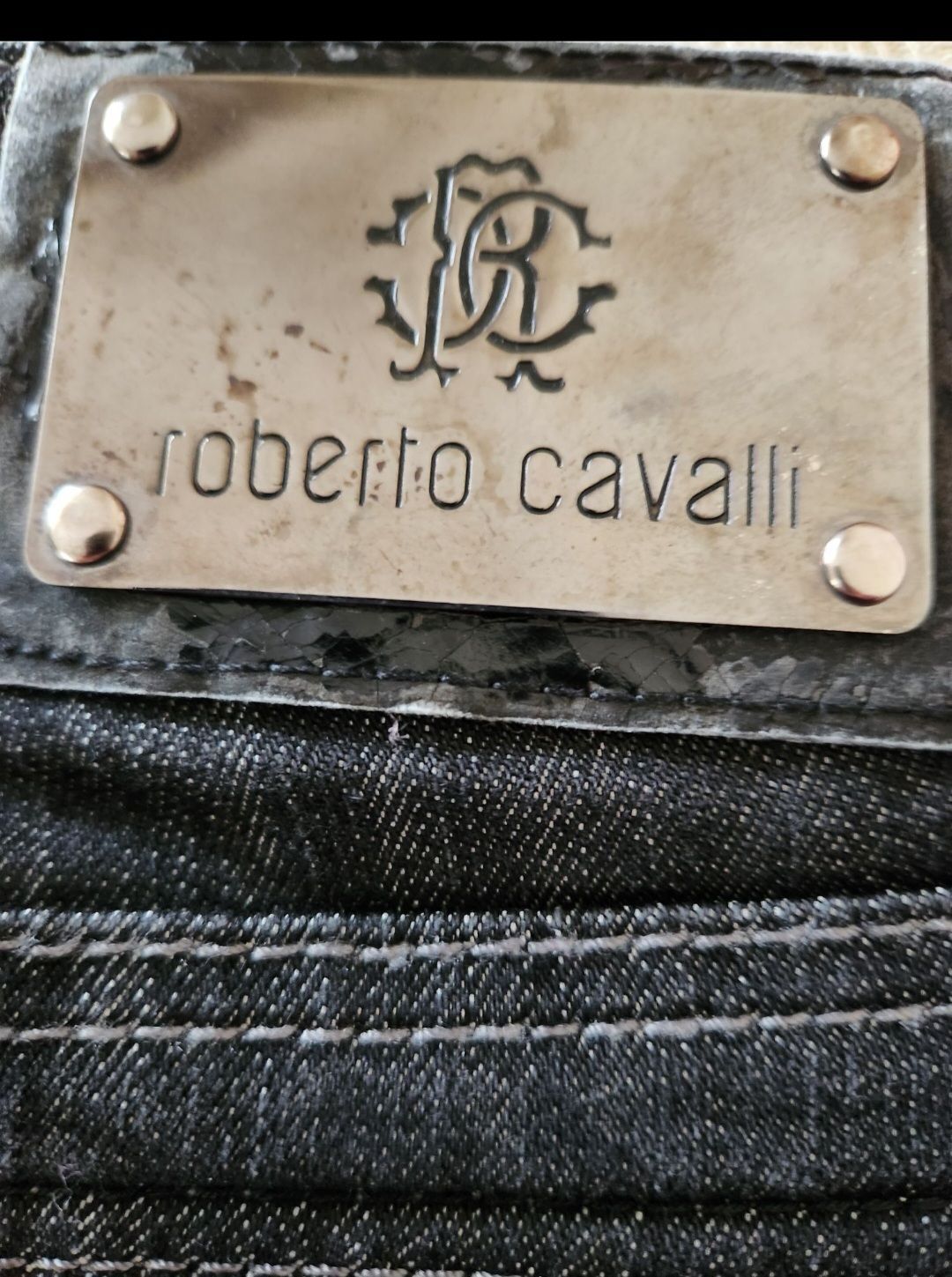 Roberto cavalli siyah Kot Etek — görsel 7/8
