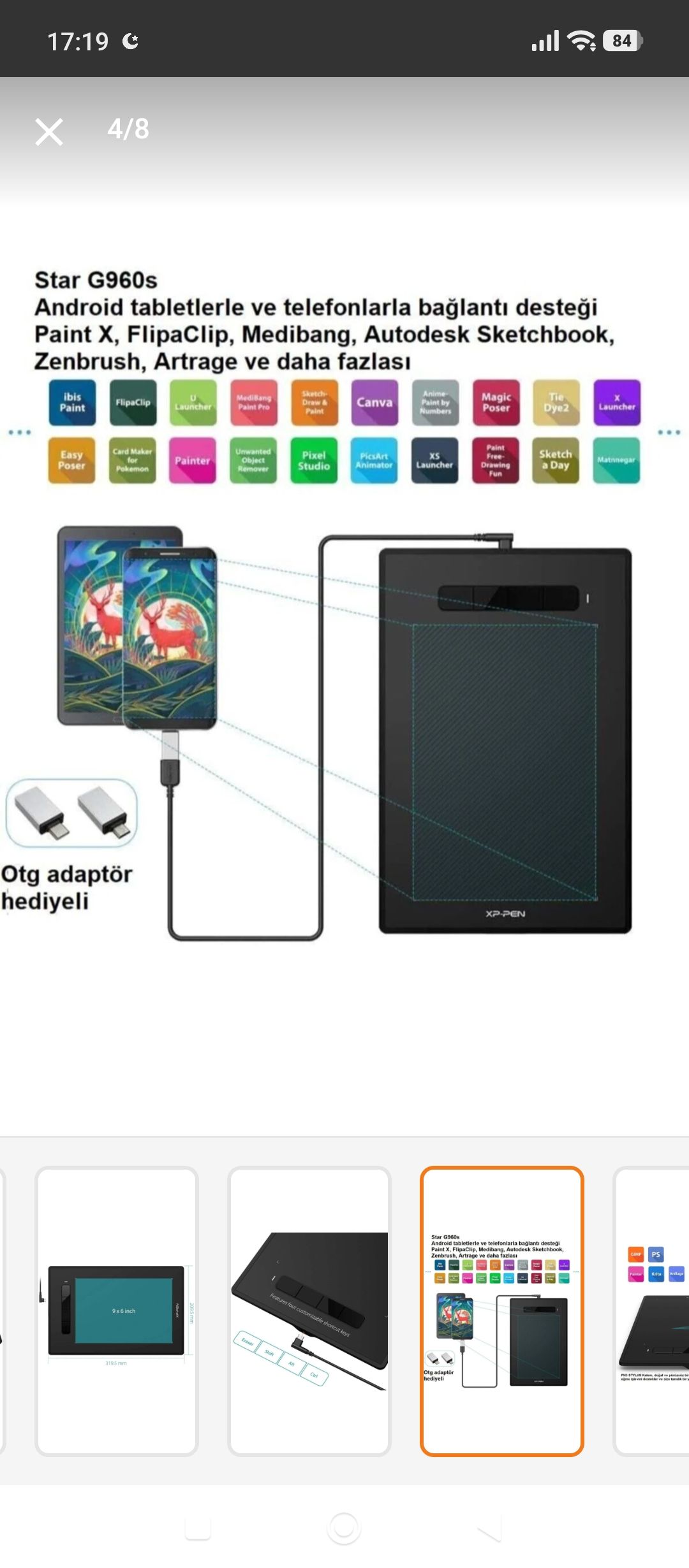 Grafik Tablet — görsel 4/8