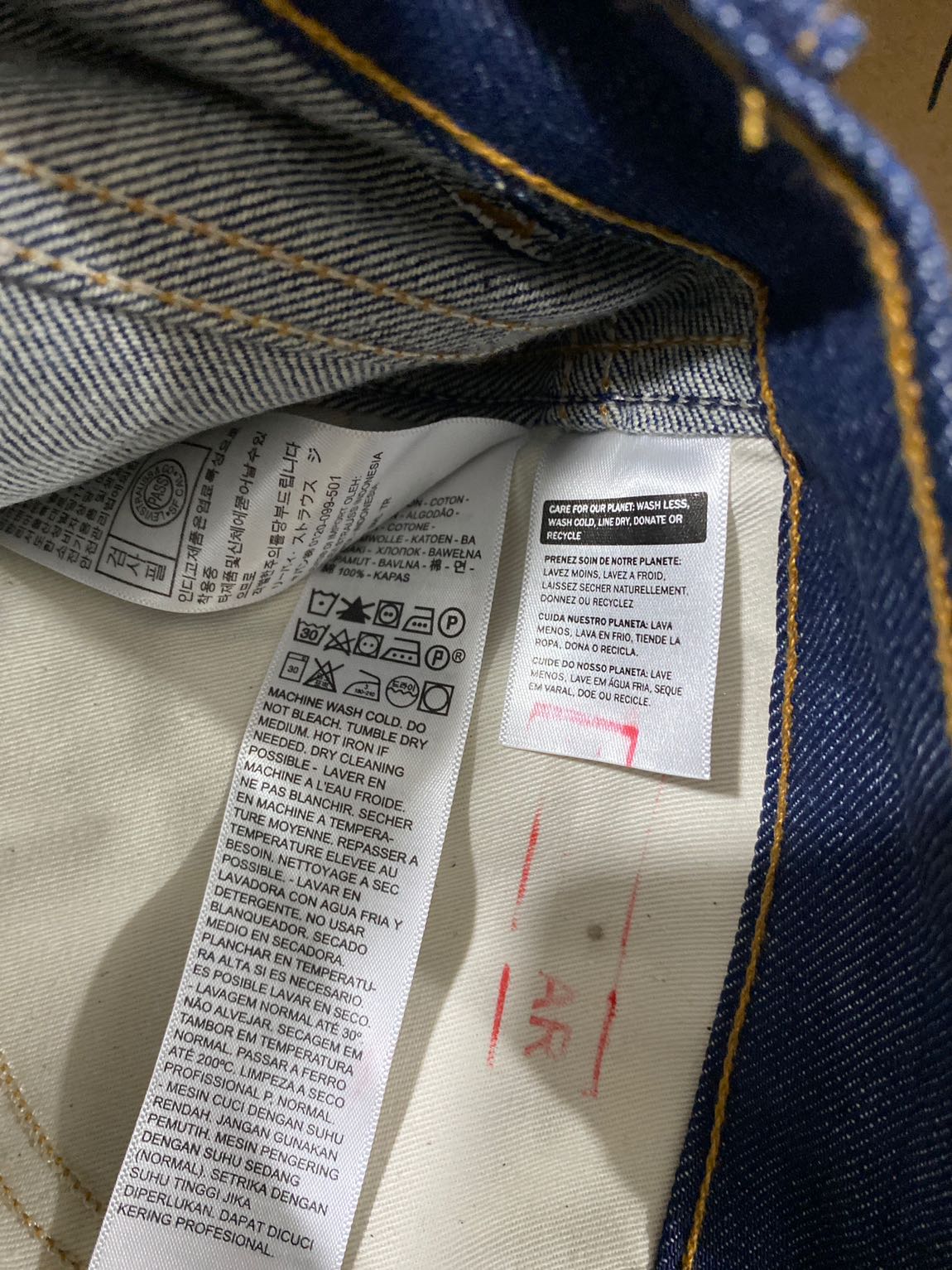LEVI'S VINTAGE CLOTHING 1965 Model 606 — görsel 6/8
