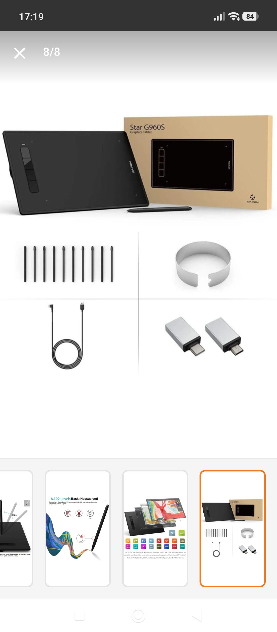 Grafik Tablet — görsel 7/8