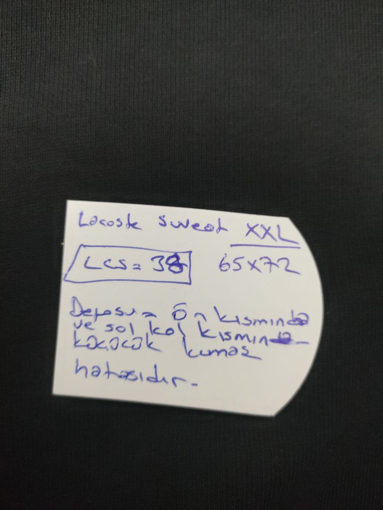 Lacoste fermuarlı defolu sweatshirt — görsel 3/8