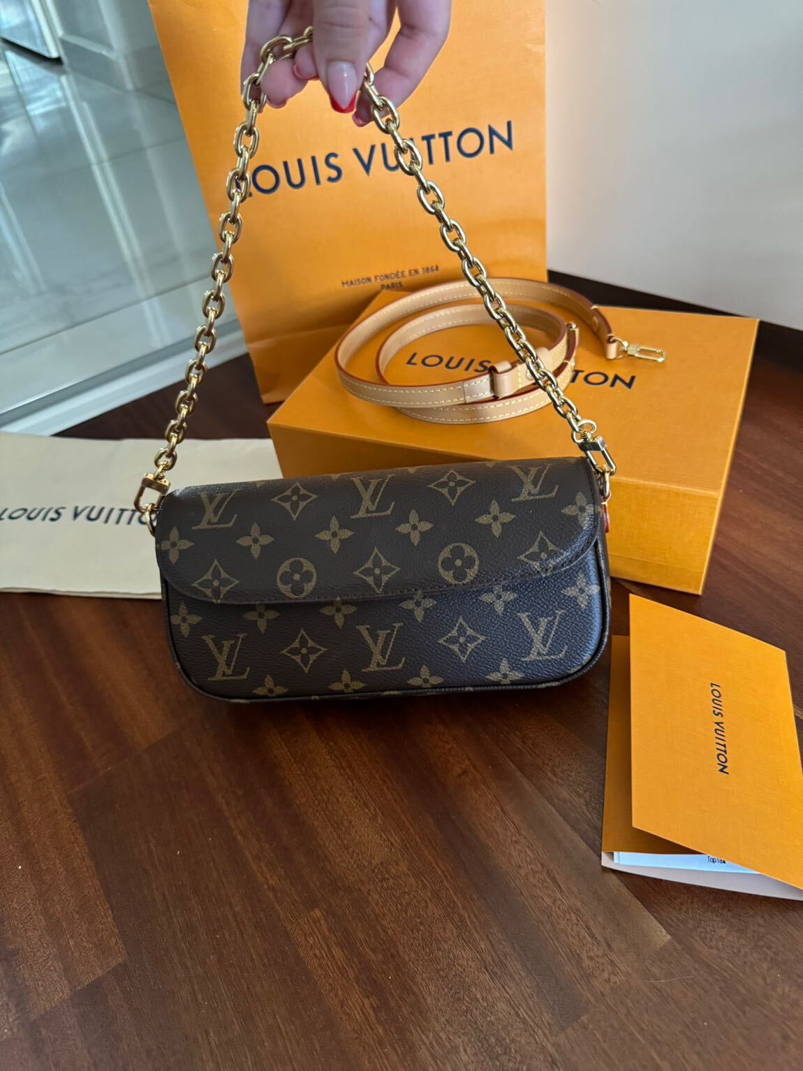 Louis vuitton Wallet on Chain Ivy — görsel 4/7
