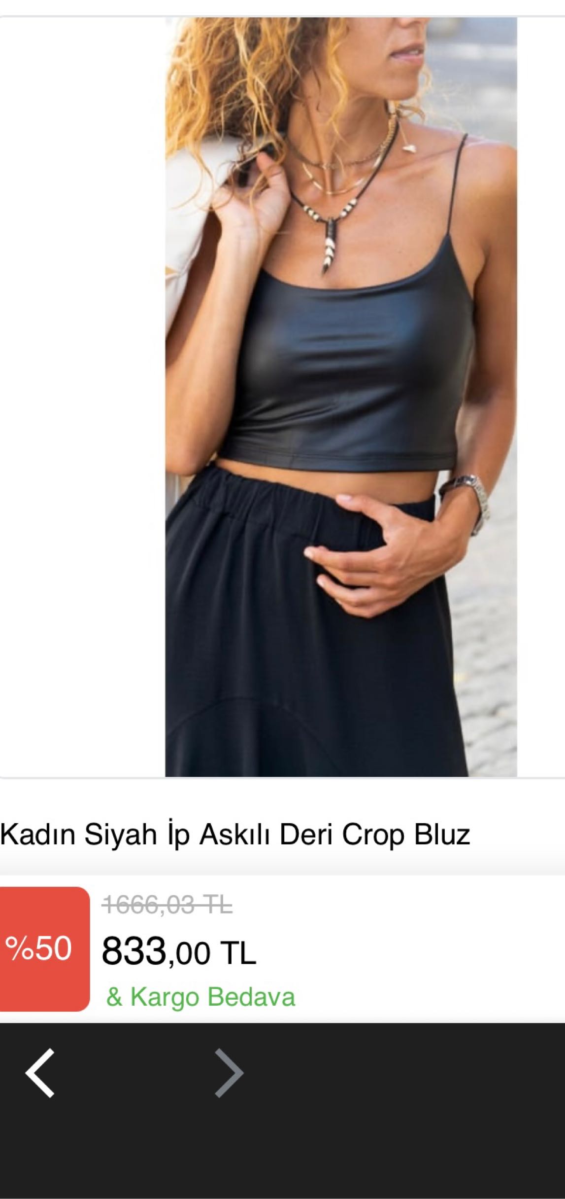 Karol Suni Deri Büstiyer — görsel 8/8
