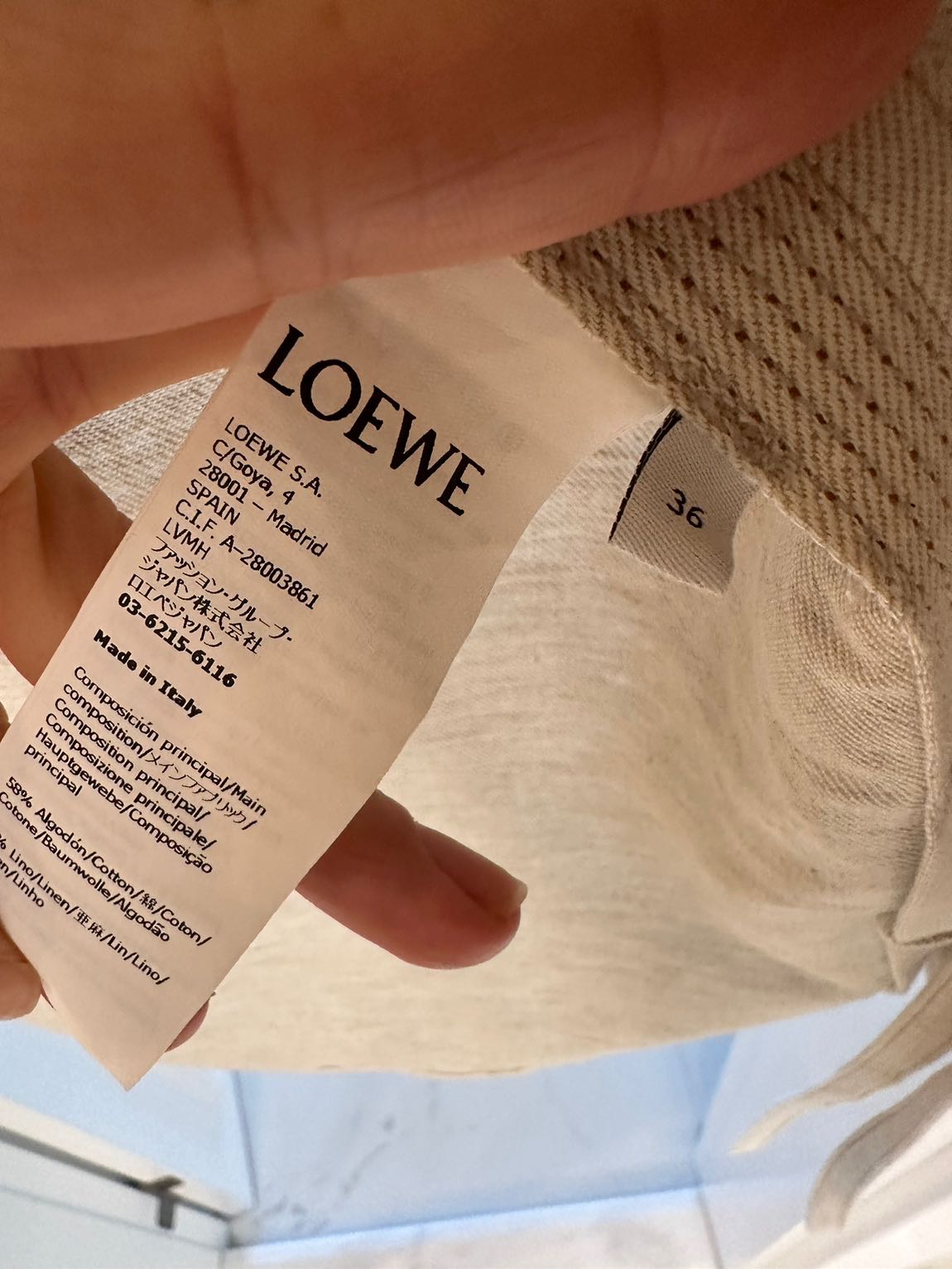 Loewe ceket — görsel 7/8