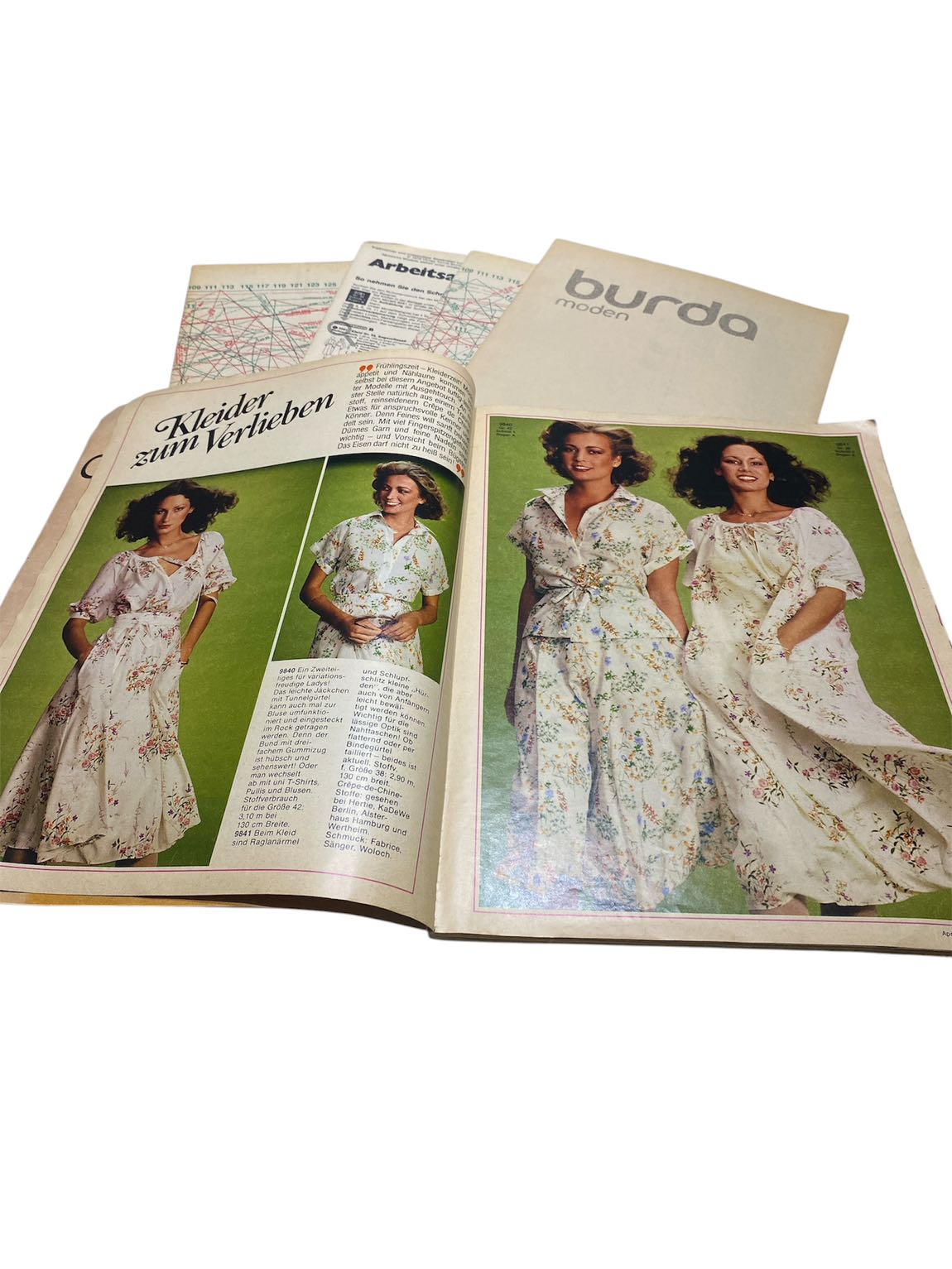 Burda Dergisi 1978/4 Nisan Patronlu — görsel 2/5