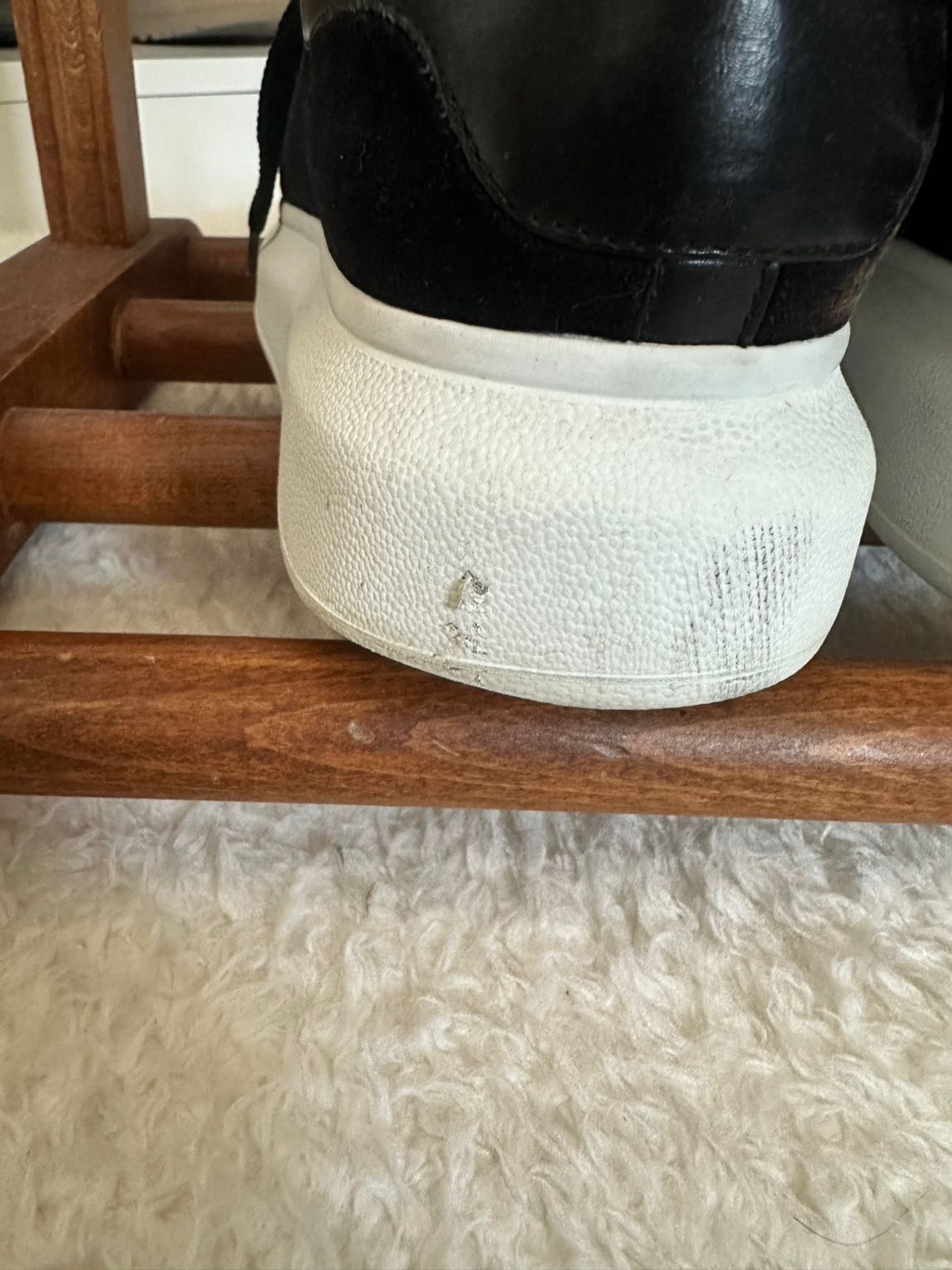 Alexander McQueen Siyah Süet Sneaker — görsel 5/7