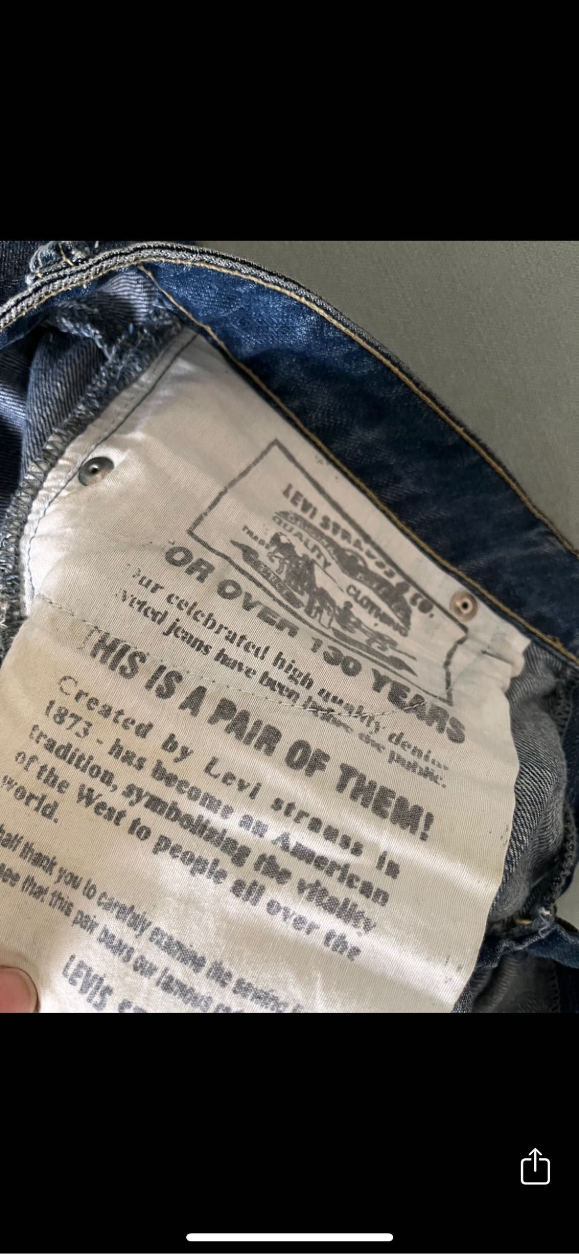 Levi’s 570 kadın kot pantolon — görsel 5/8