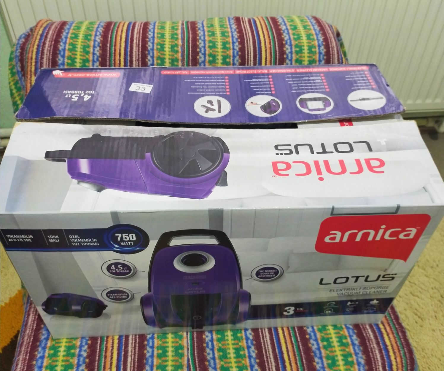 Arnica Lotus Elektrikli Süpürge — görsel 2/6
