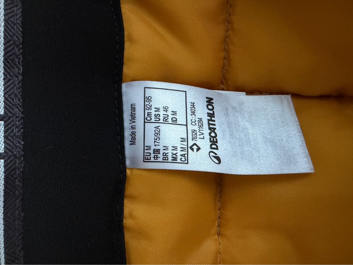 Decathlon marka parka — görsel 6/8