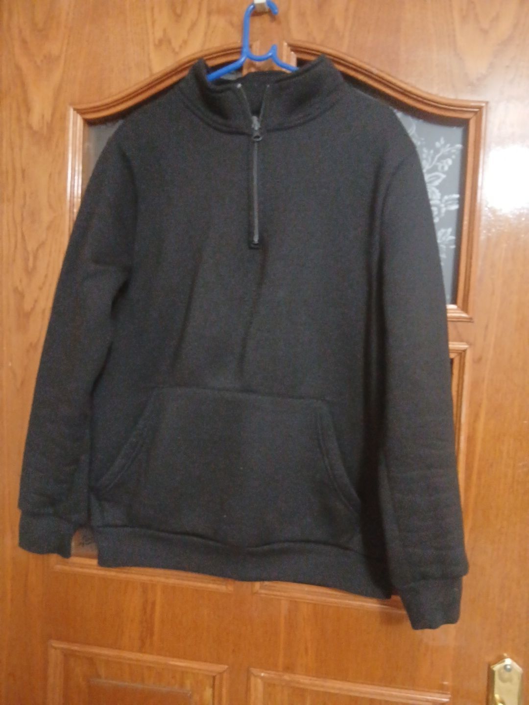 Siyah Fermuarlı Sweatshirt — görsel 3/6