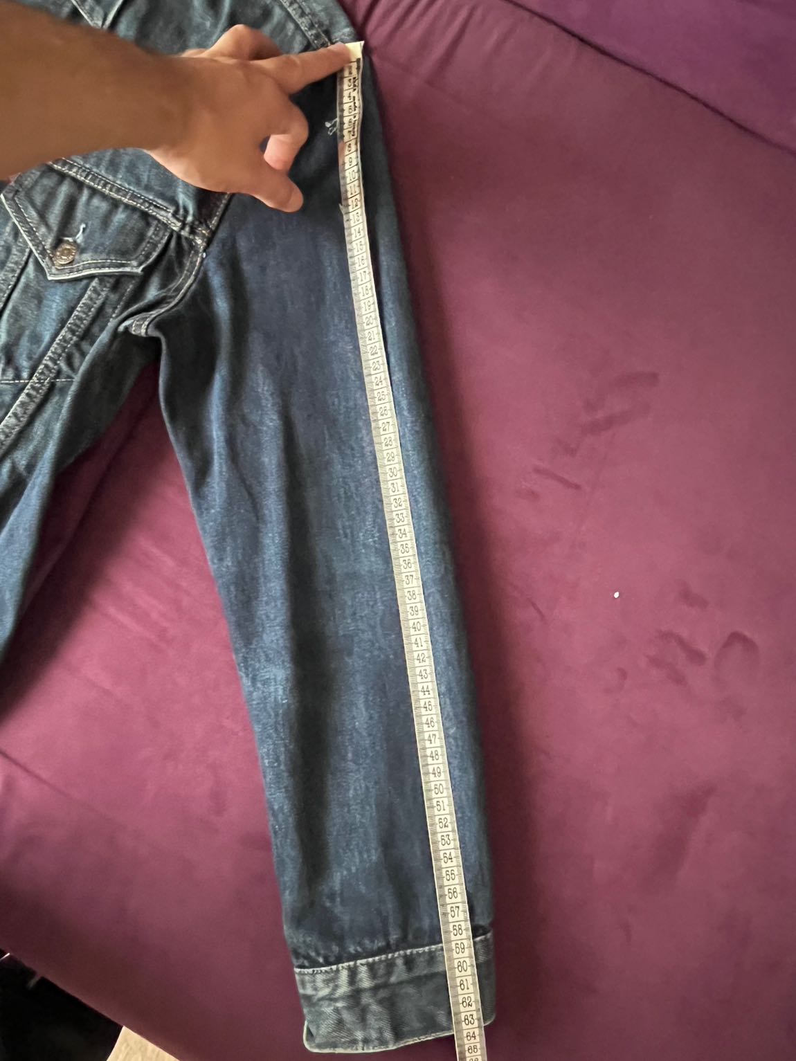 Levi’s cropped vintage kot ceket — görsel 8/8