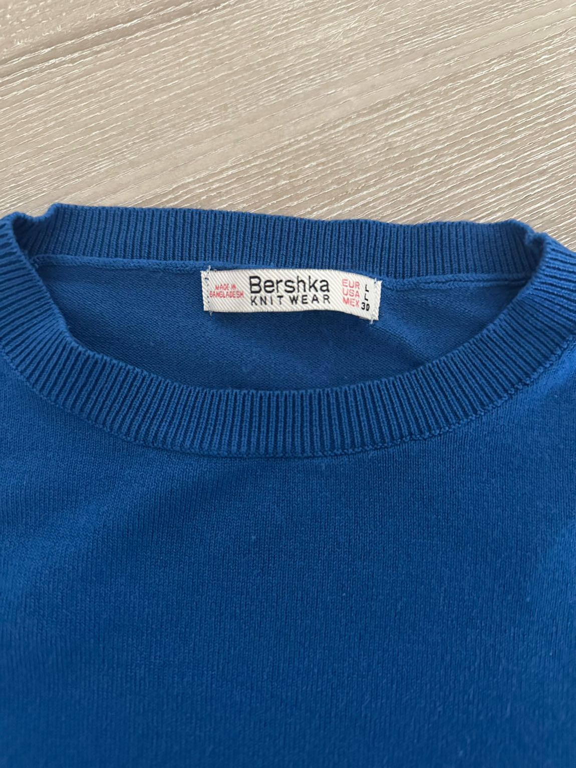 Mavi Bershka Triko Kazak💙 — görsel 4/4