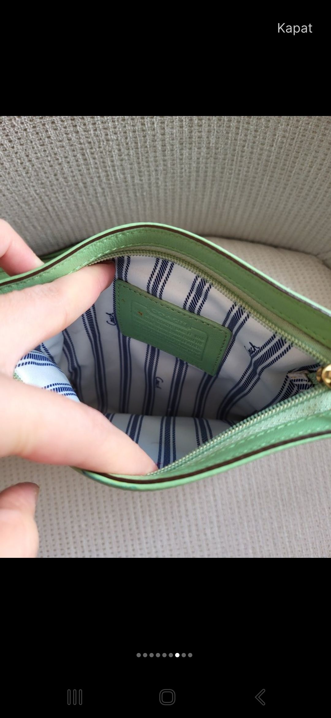 Vintage Coach Bonnie Cashin Crossbody — görsel 7/8